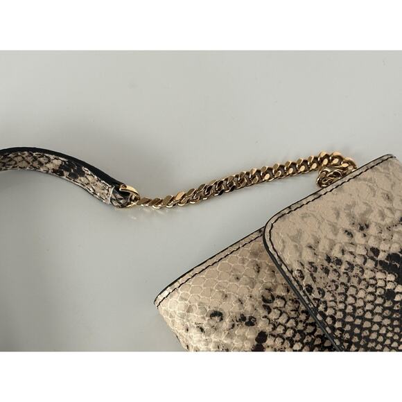 Versace Virtus Leather Brown Wallet on Chain Shoulder Bag 1006364 IT NWT $1275 - Picture 10 of 15